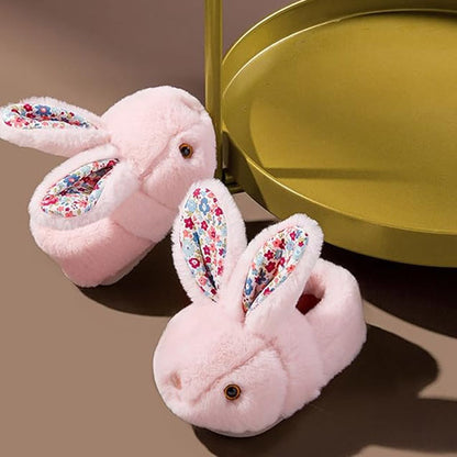 chaussures bebe rose forme lapin