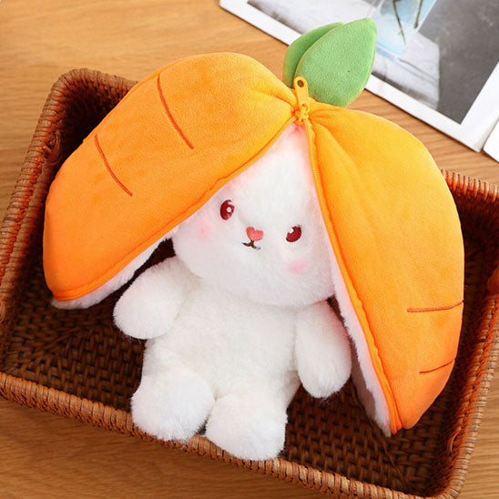 peluche-lapin orange